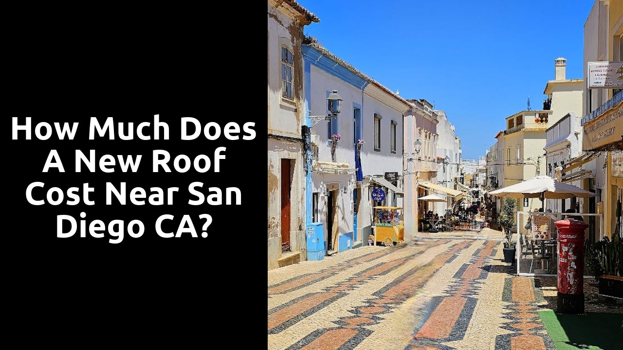 How much does a new roof cost near San Diego CA?